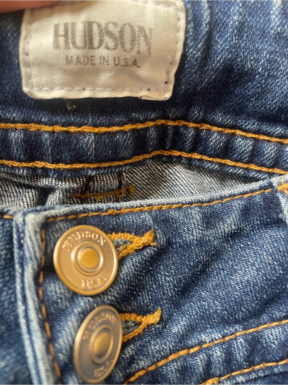 HUDSON Jeans NWT! 189$ midrise*signature bootcut*Tag 30 measured 32x34 - Picture 10 of 13